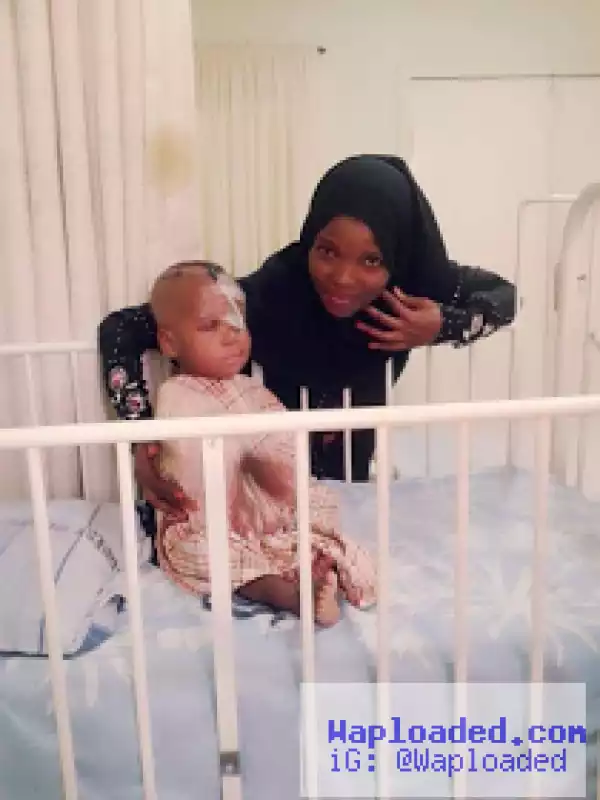 New photos of 21 month old victim of domestic violence, baby Musa